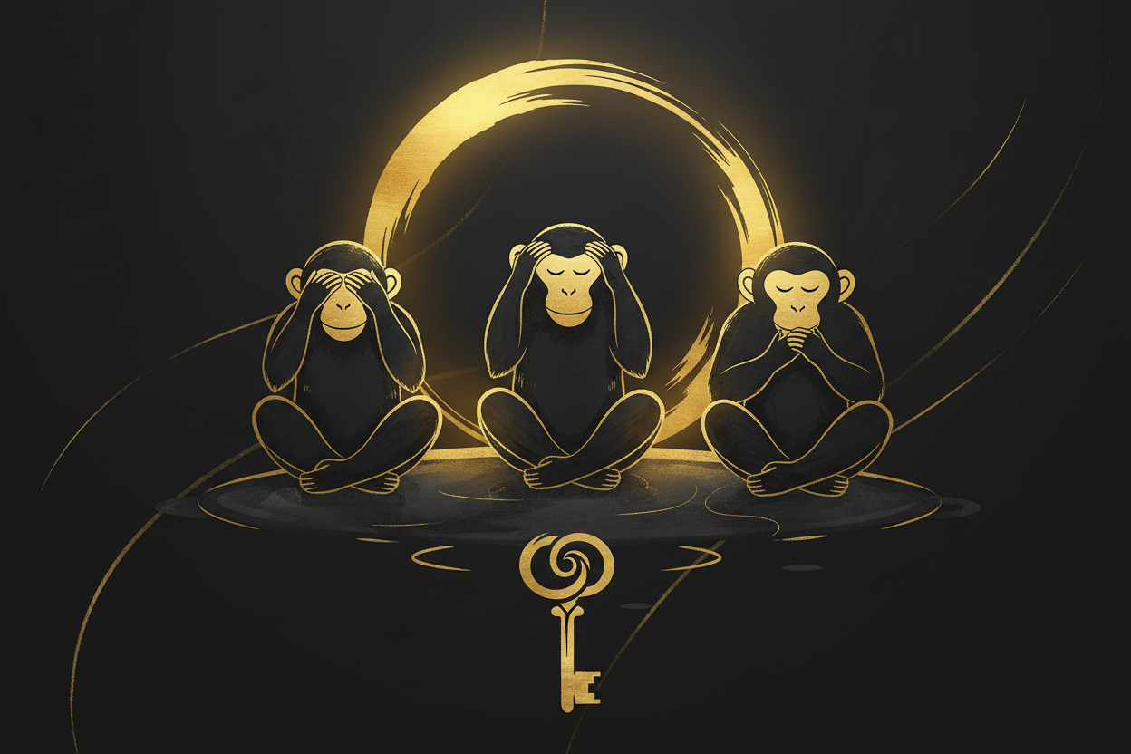 Les Trois Singes de la Sagesse : La Clé du Bonheur dans la Sagesse Asiatique