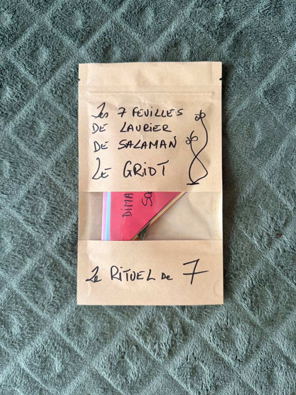 Les 7 Feuilles de Laurier Sacrées de Salaman Le Griot