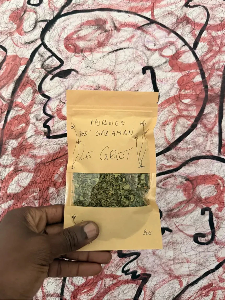 MORINGA de SALAMAN LE GRIOT | FEUILLE BIO 25g - L'Éveil Sacré