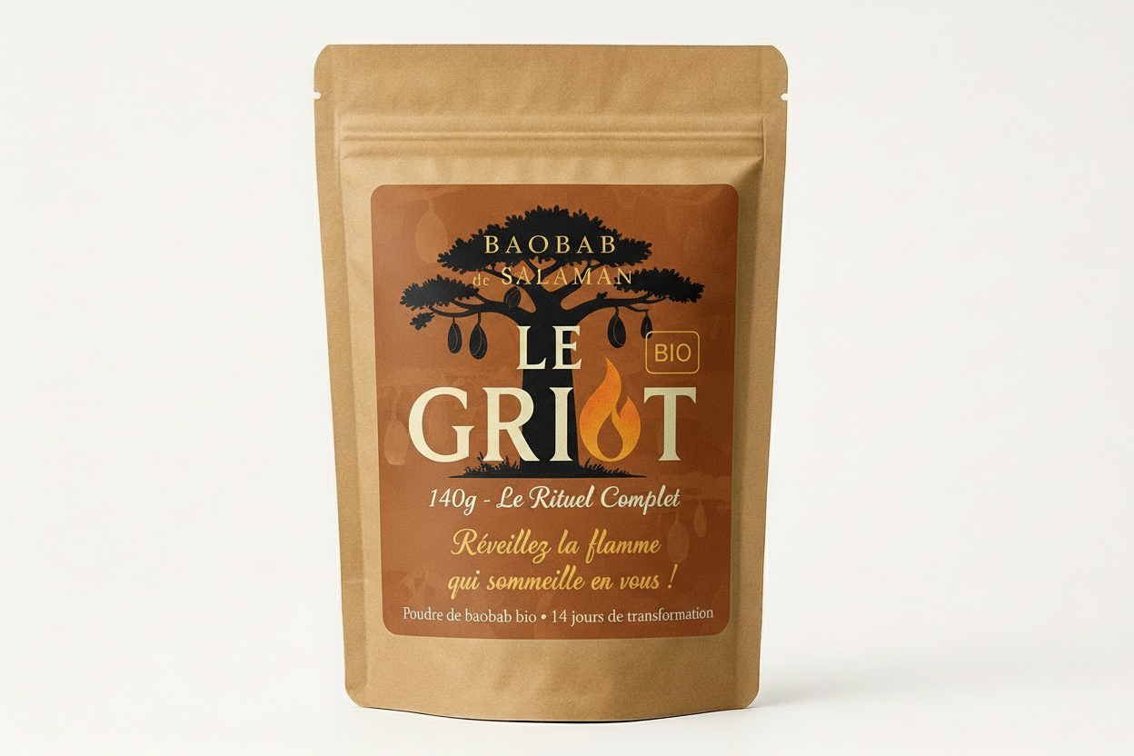 BAOBAB 140g - Fond Blanc Studio