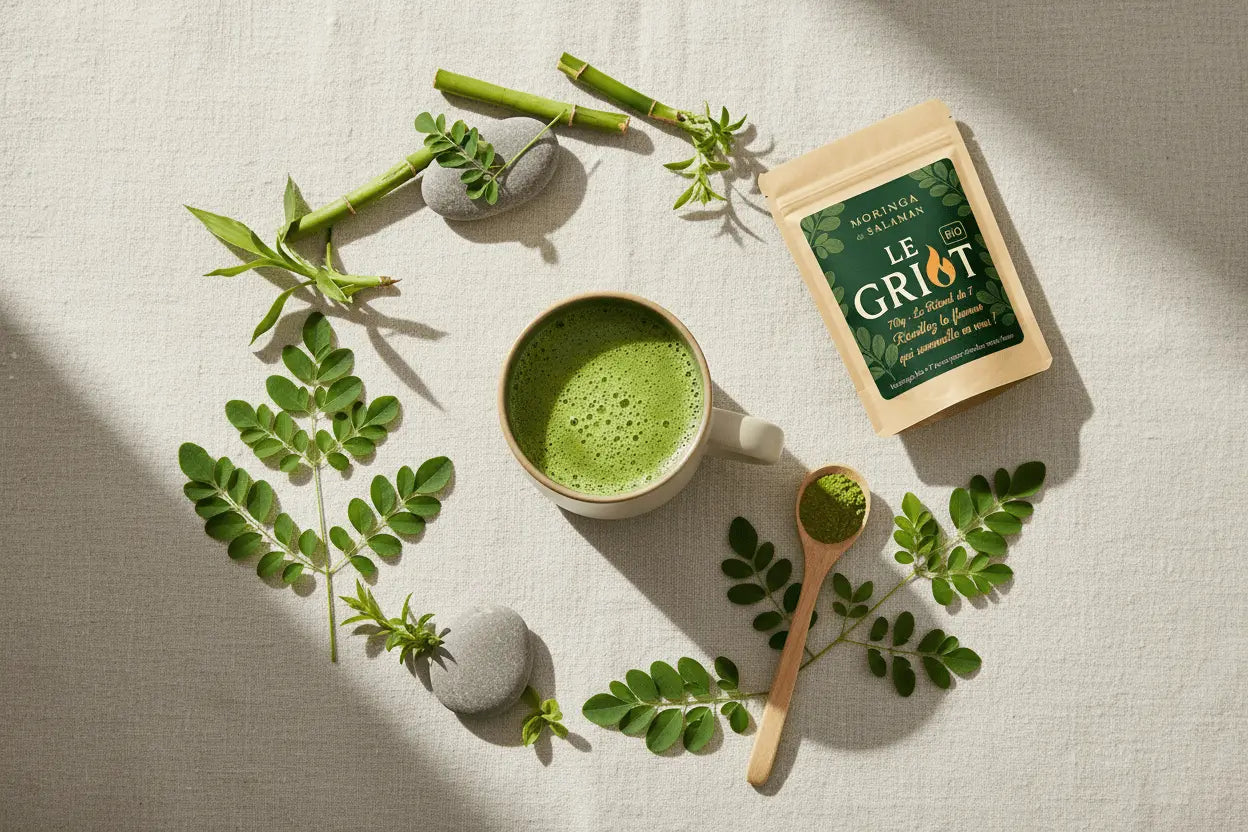 MORINGA de SALAMAN - LE GRIOT | POUDRE BIO 70g - Le Rituel du 7