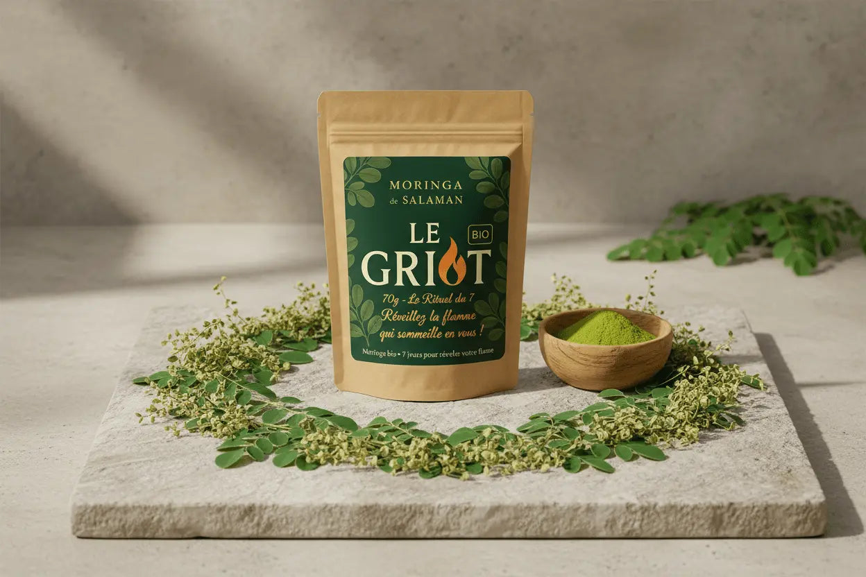 MORINGA de SALAMAN - LE GRIOT | POUDRE BIO 70g - Le Rituel du 7