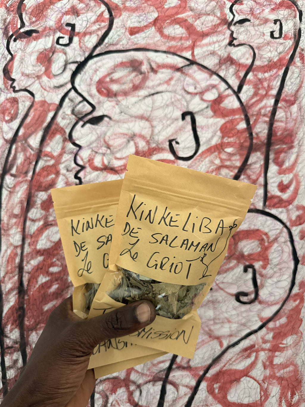 KINKELIBA de SALAMAN - LE GRIOT | FEUILLE BIO 25g - La Longévité Sacrée