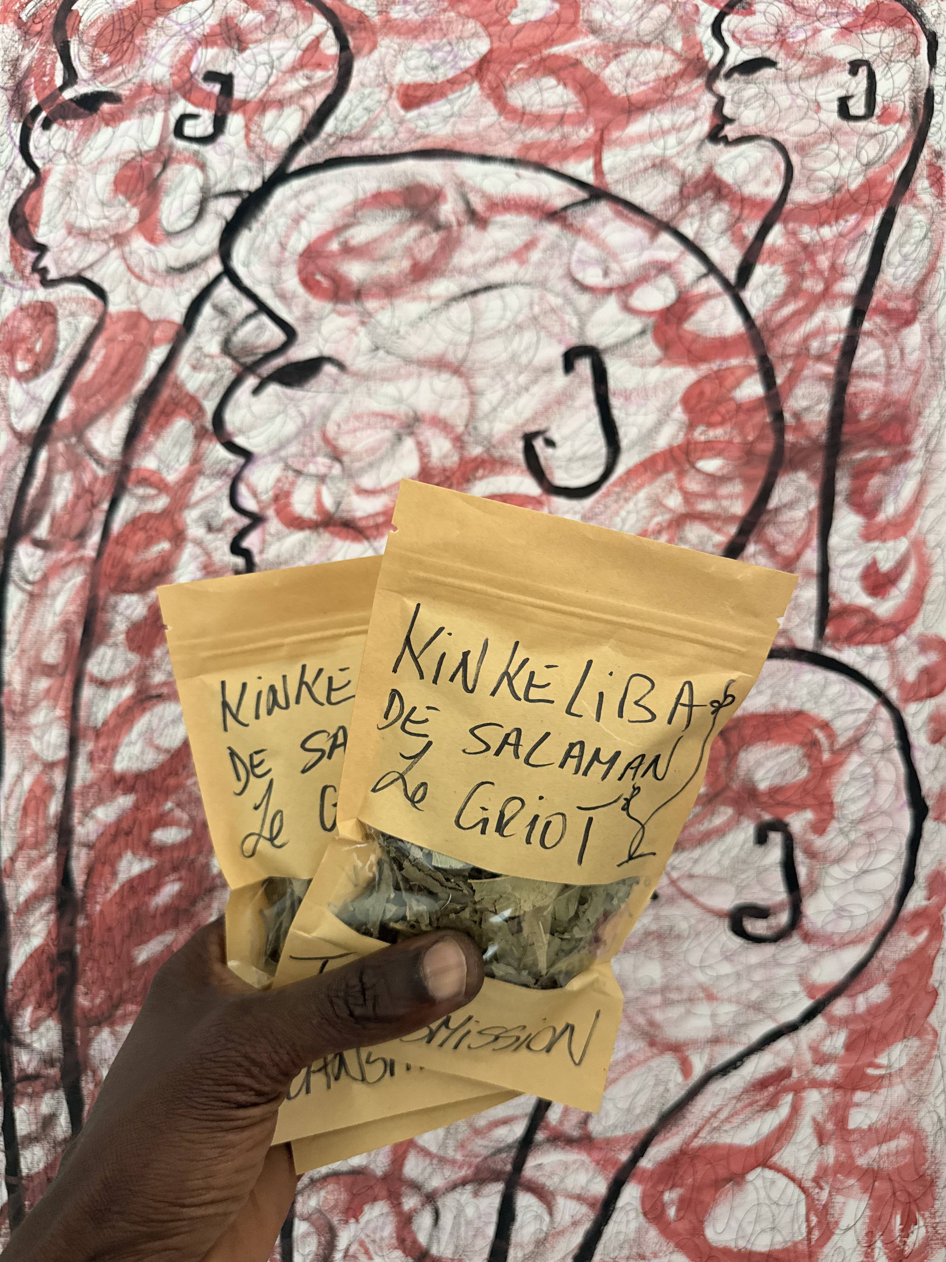 KINKELIBA de SALAMAN - LE GRIOT | FEUILLE BIO 25g - La Longévité Sacrée