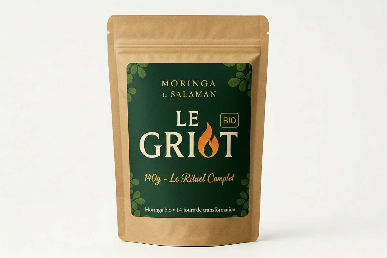 MORINGA 140g - Fond Blanc Studio
