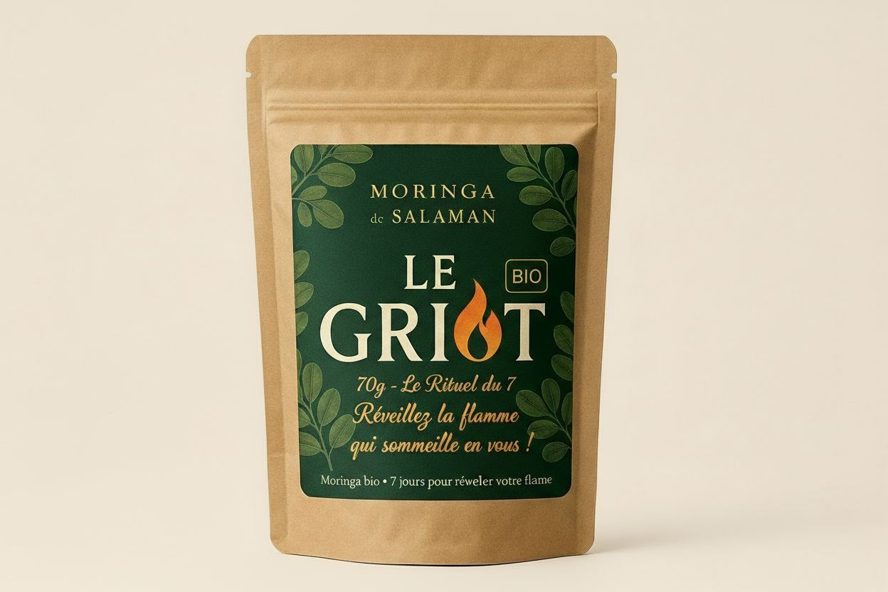 MORINGA 70g - Fond Beige Naturel