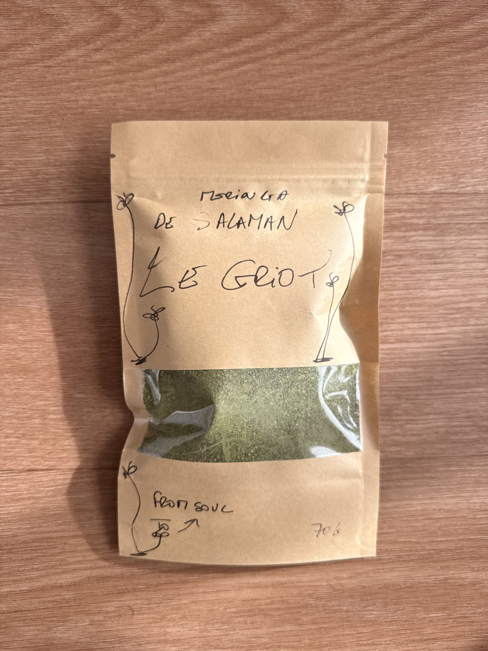 MORINGA de SALAMAN - LE GRIOT | POUDRE BIO 70g - Le Rituel du 7